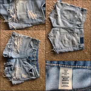 Worn Denim Shorts 🔥😍 (SOLD)